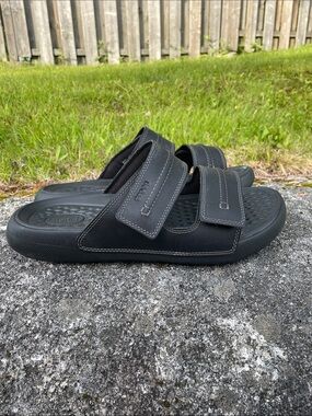 Crocs Yukon Visa II Sandals adjustable 2 strap slides men’s size 12